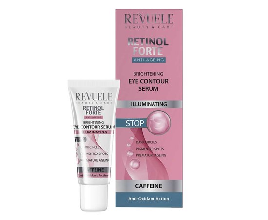 Изображение  REVUELE RETINOL FORTE brightening eye contour serum, 25 ml