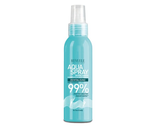 Изображение  Aqua spray REVUELE Revitalizing for face and body, 200 ml
