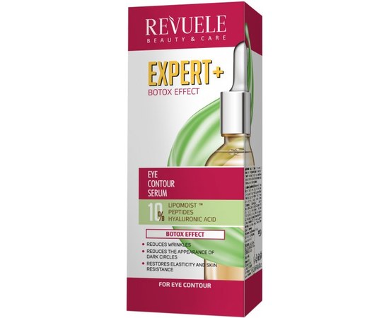 Изображение  REVUELE EXPERT+ eye contour serum with Botox effect, 25 ml