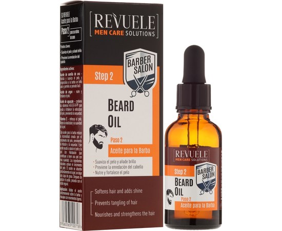 Изображение  Beard oil REVUELE Men Care, 25 ml