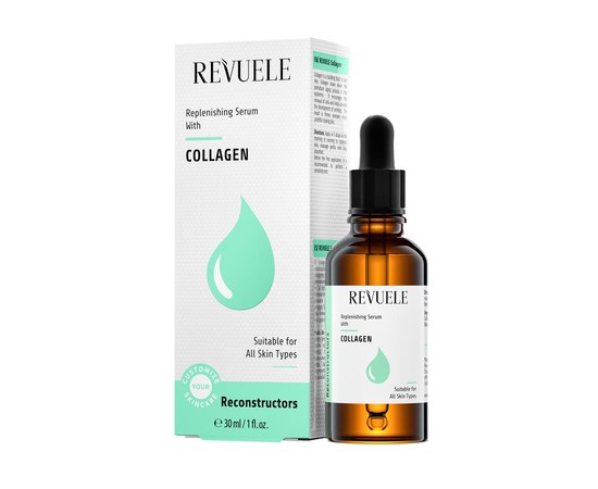 Изображение  Serum for the face REVUELE CYS Collagen, 30 ml