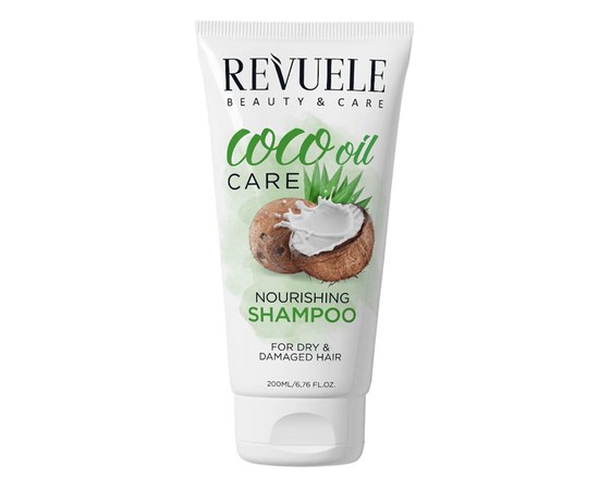 Изображение  Shampoo for hair REVUELE COCO CARE Nourishing, 200 ml