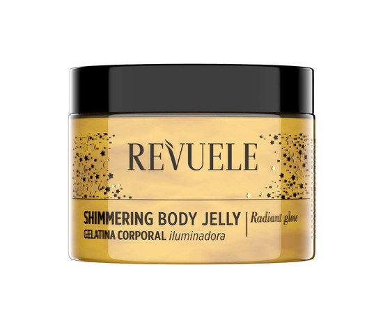 Изображение  Body Jelly REVUELE SHIMMERING Golden Shine, 400 ml