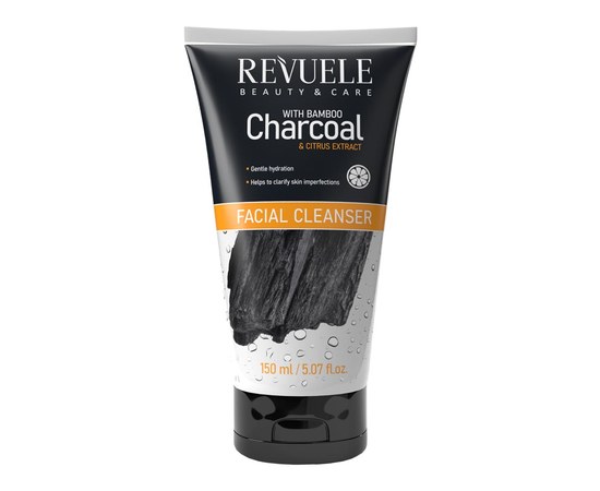Изображение  REVUELE Bamboo Charcoal Cleanser with Bamboo Charcoal, 150 ml