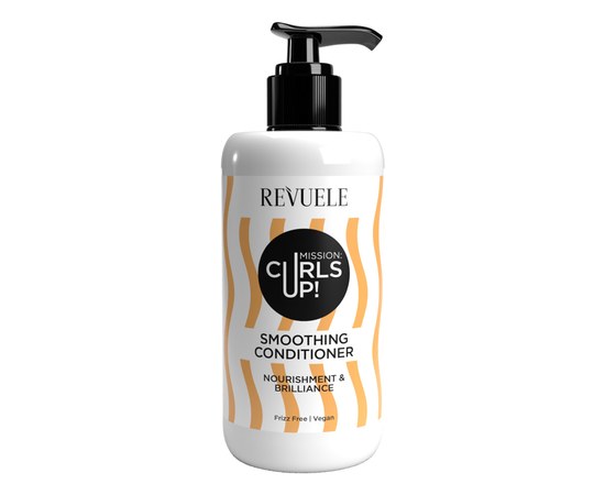 Изображение  Conditioner REVUELE Mission: Curls up! smoothing for curly hair, 250 ml