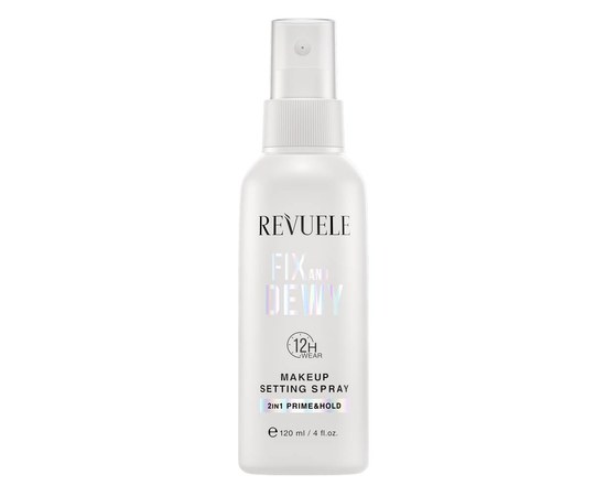 Изображение  REVUELE MAKEUP SETTING SPRAY moisturizing spray for fixing make-up, 120 ml