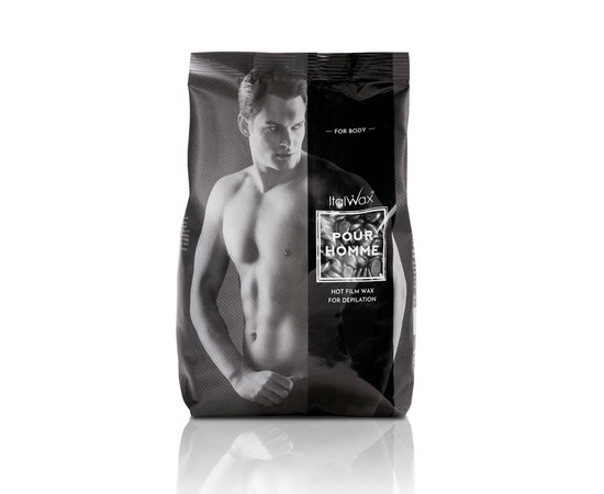 Изображение  Hot wax ItalWax Pour Homme in granules, Aroma: Pour homme, Volume (ml, g): 1000