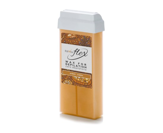 Изображение  Warm wax ItalWax flex "Amber" in a cartridge, Aroma: Amber, Volume (ml, g): 100