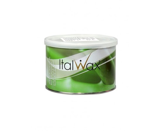 Изображение  Wax for depilation in a jar ItalWax, Aloe, 400 ml, Aroma: Aloe, Volume (ml, g): 400