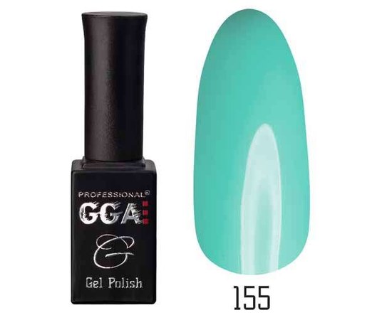 Изображение  Gel polish for nails GGA Professional 10 ml, No. 155, Color No.: 155
