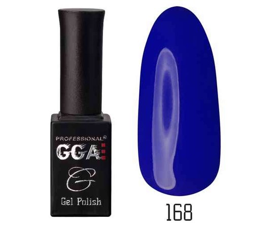 Изображение  Gel polish for nails GGA Professional 10 ml, No. 168, Color No.: 168