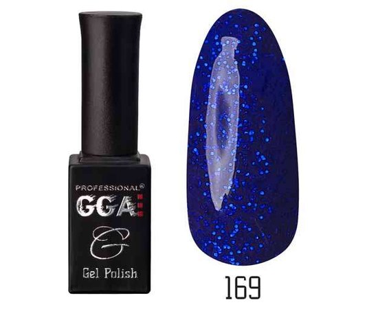 Зображення  Гель-лак для нігтів GGA Professional 10 мл, № 169, Цвет №: 169