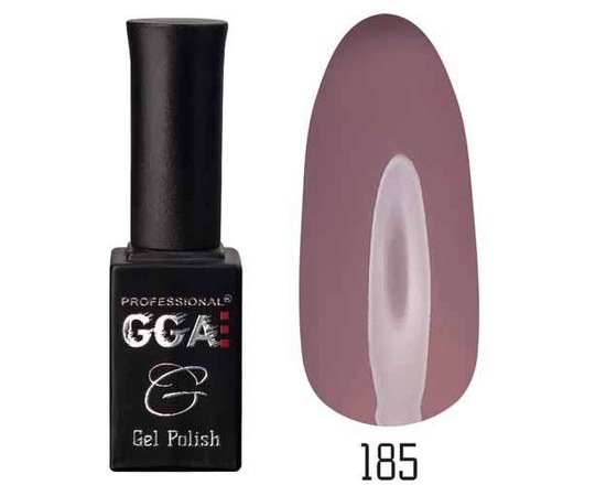 Изображение  Gel polish for nails GGA Professional 10 ml, No. 185, Color No.: 185