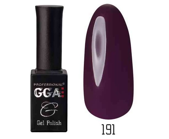 Изображение  Гель-лак для ногтей GGA Professional 10 мл, № 191, Цвет №: 191