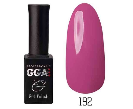 Зображення  Гель-лак для нігтів GGA Professional 10 мл, № 192, Цвет №: 192