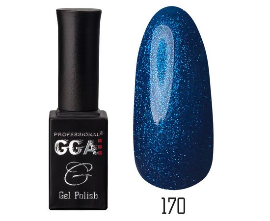 Зображення  Гель-лак для нігтів GGA Professional 10 мл, № 170, Цвет №: 170