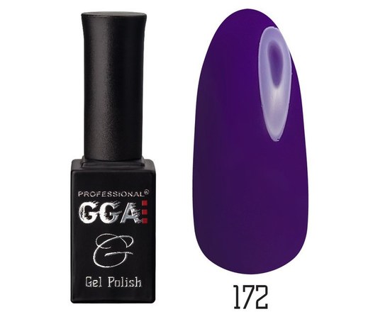 Изображение  Gel polish for nails GGA Professional 10 ml, No. 172, Color No.: 172