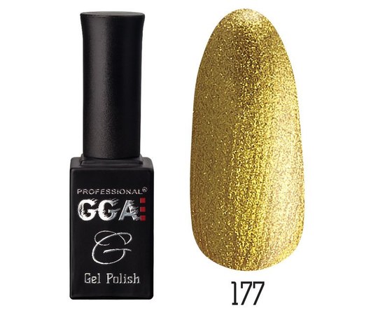 Изображение  Gel polish for nails GGA Professional 10 ml, No. 177, Color No.: 177