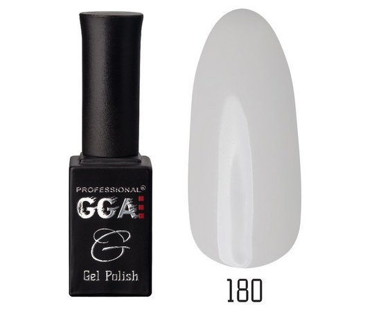 Зображення  Гель-лак для нігтів GGA Professional 10 мл, № 180, Цвет №: 180