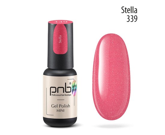 Изображение  Gel polish for nails PNB Gel Polish 4 ml, № 339, Volume (ml, g): 4, Color No.: 339