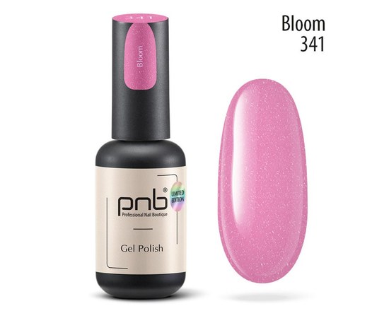 Изображение  Gel polish for nails PNB Gel Polish 8 ml, № 341, Volume (ml, g): 8, Color No.: 341