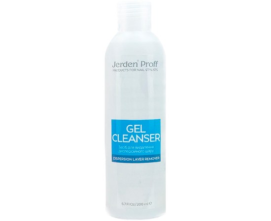 Изображение  Means for removing the sticky layer Jerden Proff GEL CLEANSER, 200 ml