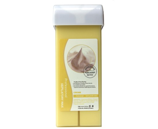 Изображение  Water-soluble wax 150 g - cassette, Milk, cassette wax for depilation