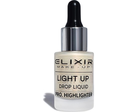 Изображение  Жидкий хайлайтер Elixir Light Up Drop Liquid PRO 816B Pure Gold, Цвет №: 816B