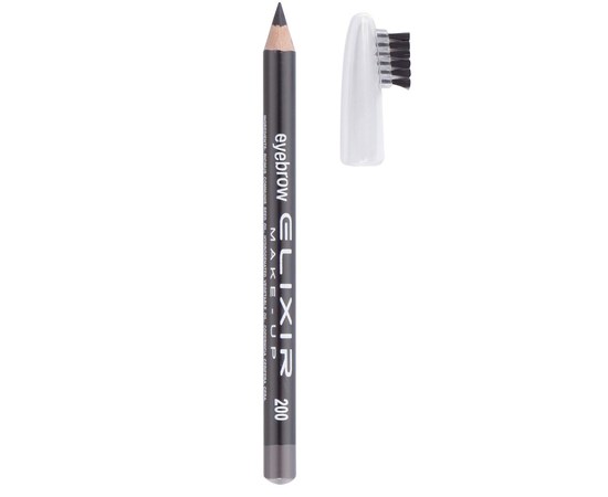 Изображение  Eyebrow pencil Elixir 200 Gray, Color No.: 200