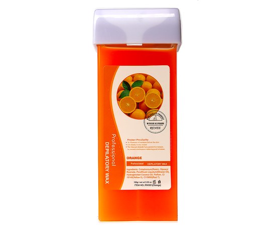 Изображение  Wax 150 g in cartridge for depilation Konsung Water Soluble Wax, Orange