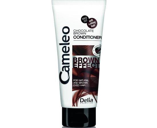 Изображение  Кондиционер для волос Delia Cosmetics Cameleo Brown Effect, 200 мл