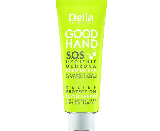 Изображение  Delia Good Hand SOS Relief Protection Hand Cream, 75 ml
