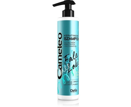 Изображение  Shampoo for hair Delia Cameleo Waves&Curls for curly and wavy hair, 250 ml