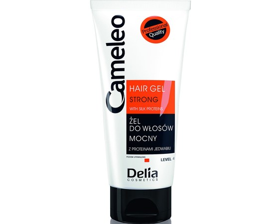Зображення  Гель для волосся сильна фіксація Delia Cosmetics Cameleo Hair Gel Strong, 200 мл