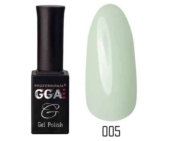 Зображення  Гель-лак для нігтів GGA Professional 10 мл, № 005, Цвет №: 005