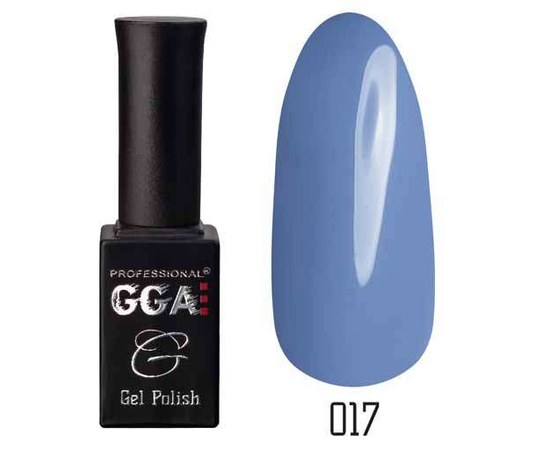 Зображення  Гель-лак для нігтів GGA Professional 10 мл, № 017, Цвет №: 017