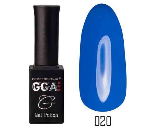 Зображення  Гель-лак для нігтів GGA Professional 10 мл, № 020, Цвет №: 020