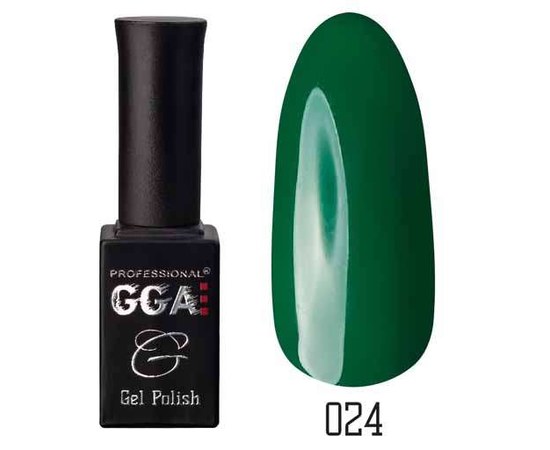 Зображення  Гель-лак для нігтів GGA Professional 10 мл, № 024, Цвет №: 024