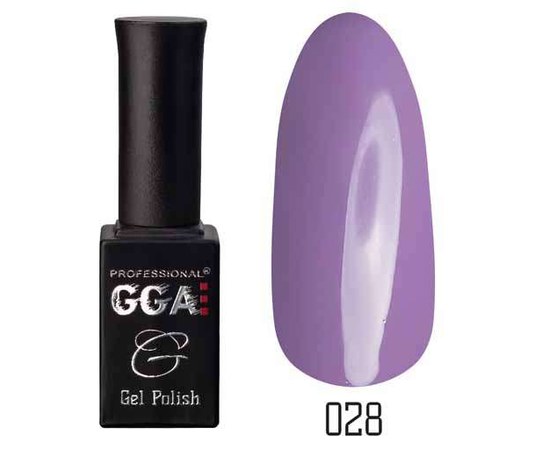 Изображение  Гель-лак для ногтей GGA Professional 10 мл, № 028, Цвет №: 028
