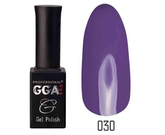 Изображение  Gel polish for nails GGA Professional 10 ml, No. 030, Color No.: 30