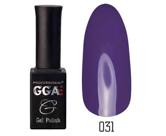 Изображение  Gel polish for nails GGA Professional 10 ml, No. 031, Color No.: 31
