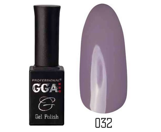 Изображение  Gel polish for nails GGA Professional 10 ml, No. 032, Color No.: 32