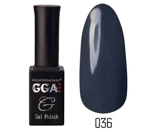 Зображення  Гель-лак для нігтів GGA Professional 10 мл, № 036, Цвет №: 036