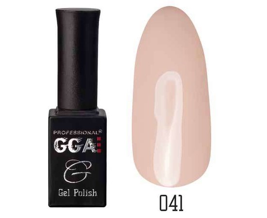Изображение  Gel polish for nails GGA Professional 10 ml, No. 041, Color No.: 41