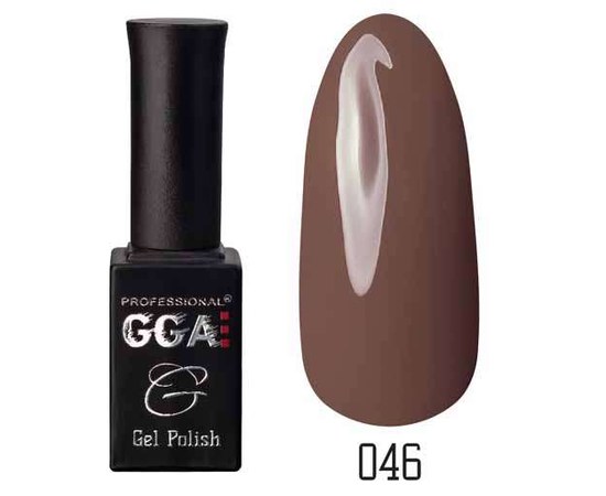 Зображення  Гель-лак для нігтів GGA Professional 10 мл, № 046, Цвет №: 046