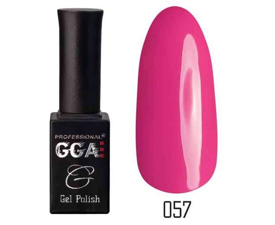 Изображение  Гель-лак для ногтей GGA Professional 10 мл, № 057, Цвет №: 057
