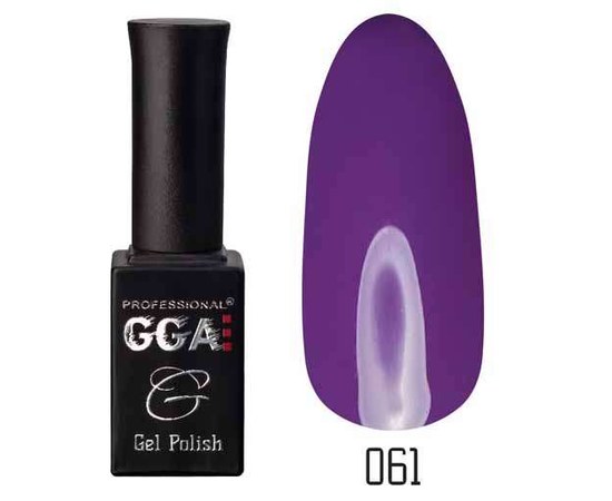 Изображение  Гель-лак для ногтей GGA Professional 10 мл, № 061, Цвет №: 061