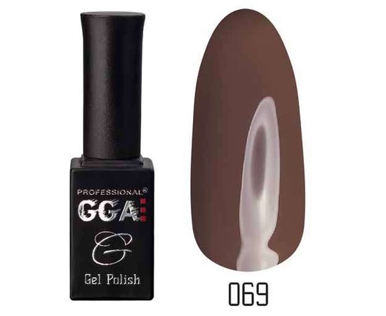 Изображение  Гель-лак для ногтей GGA Professional 10 мл, № 069, Цвет №: 069