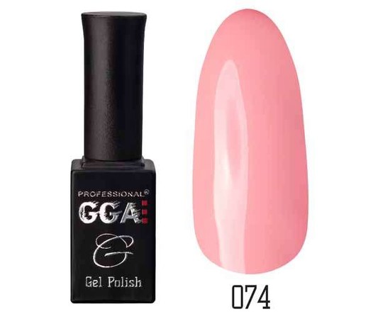 Изображение  Гель-лак для ногтей GGA Professional 10 мл, № 074, Цвет №: 074
