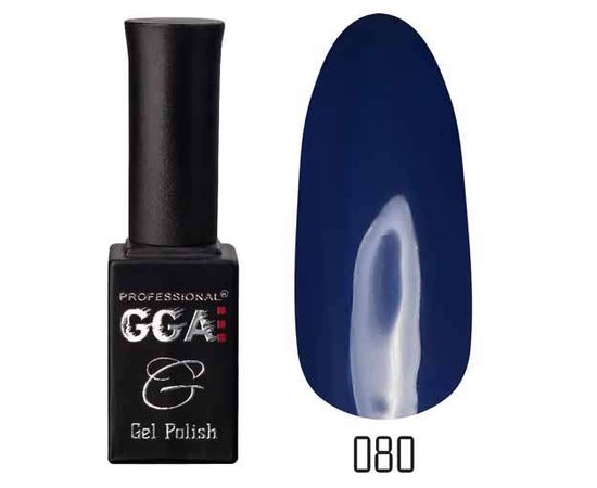Зображення  Гель-лак для нігтів GGA Professional 10 мл, № 080, Цвет №: 080
